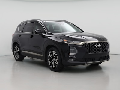 Black 2019 Hyundai Santa Fe Limited