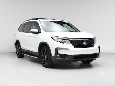 White 2021 Honda Pilot Black Edition