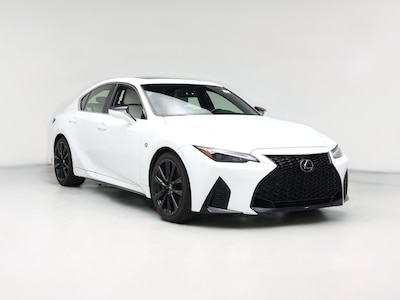 White 2021 Lexus IS 350 F-Sport