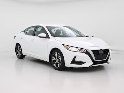 White 2021 Nissan Sentra SV