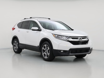White 2019 Honda CR-V EX-L