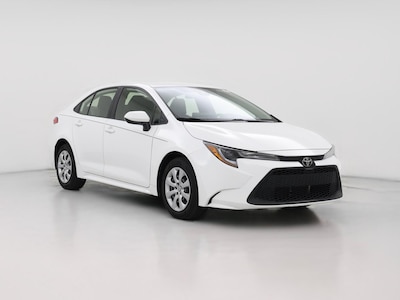 White 2022 Toyota Corolla LE