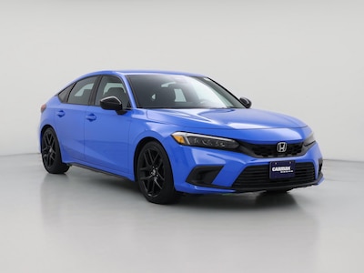 Blue 2022 Honda Civic Sport