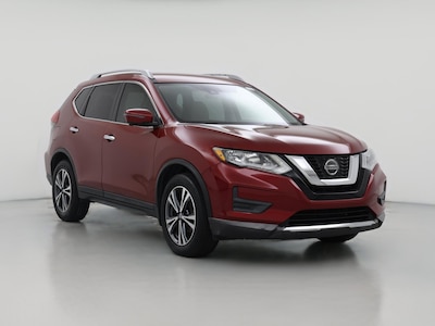 Red 2019 Nissan Rogue SV