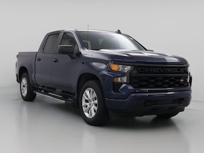 Blue 2022 Chevrolet Silverado 1500 Custom