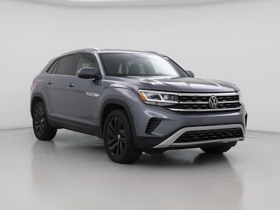 Gray 2023 Volkswagen Atlas Cross Sport SE w/Tech