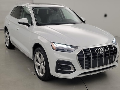 White 2021 Audi Q5 Premium Plus