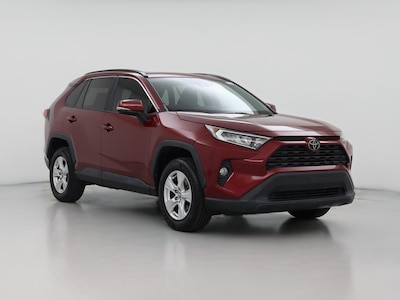 Red 2020 Toyota RAV4 XLE