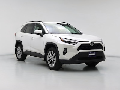 White 2022 Toyota RAV4 XLE Premium