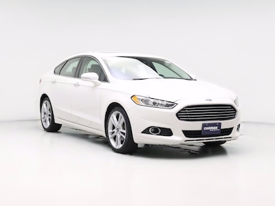 White 2016 Ford Fusion Titanium