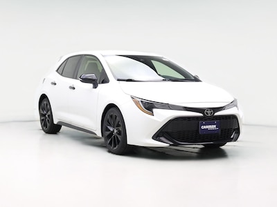 White 2021 Toyota Corolla Hatchback SE Night Shade