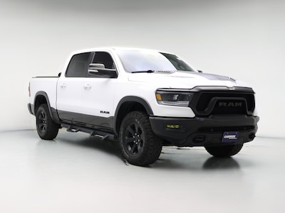 White 2022 Ram 1500 Rebel