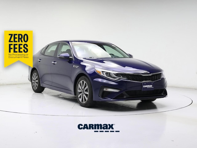 Blue 2019 Kia Optima LX FWD Sedan Front-Wheel Drive Automatic
