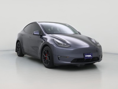 Gray 2022 Tesla Model Y Performance