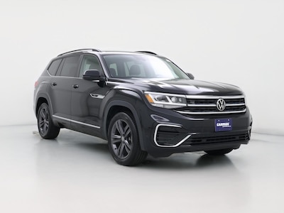 Black 2021 Volkswagen Atlas SE R-Line
