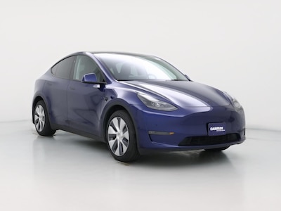 Blue 2024 Tesla Model Y Long Range