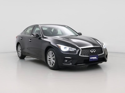 Black 2021 Infiniti Q50 Pure