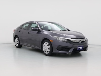 Silver 2017 Honda Civic LX
