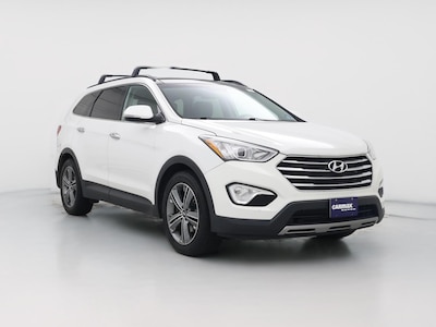 White 2015 Hyundai Santa Fe GLS