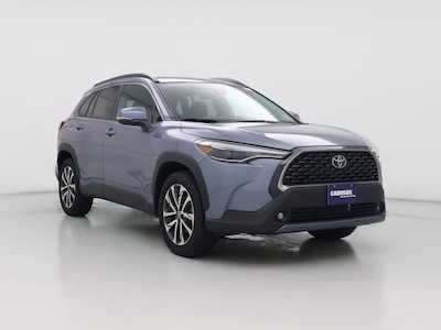 Blue 2022 Toyota Corolla Cross XLE