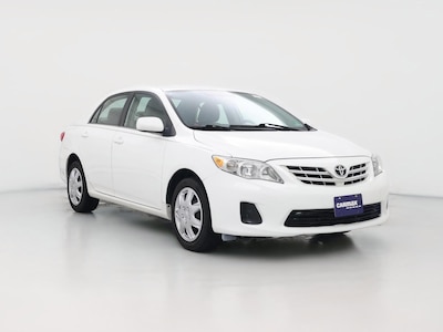 White 2013 Toyota Corolla LE