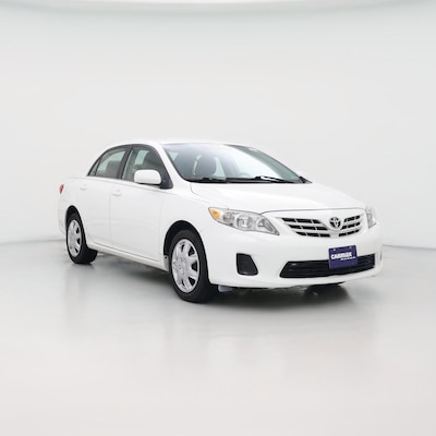White 2013 Toyota Corolla LE