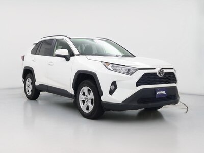 White 2019 Toyota RAV4 XLE