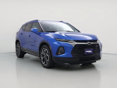 Blue 2020 Chevrolet Blazer RS
