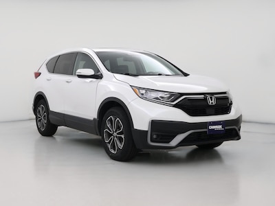 White 2021 Honda CR-V EX-L