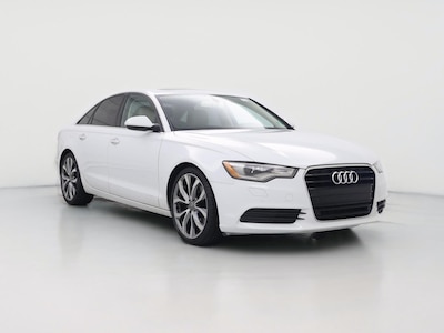 White 2015 Audi A6 Premium Plus