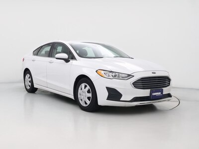 White 2019 Ford Fusion S