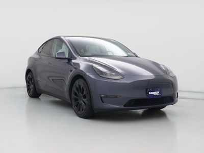 Gray 2023 Tesla Model Y Long Range