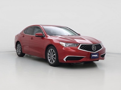 Red 2020 Acura TLX
