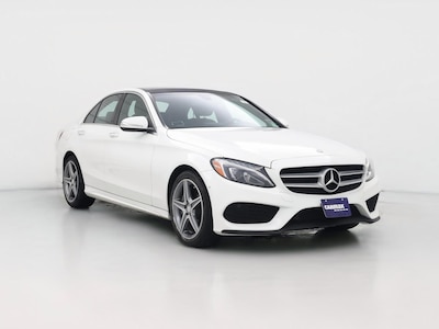 White 2015 Mercedes-Benz C300