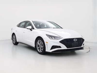 White 2021 Hyundai Sonata SEL