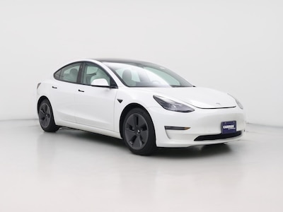 White 2021 Tesla Model 3 Long Range