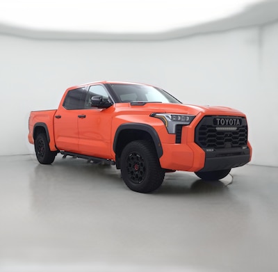 Orange 2023 Toyota Tundra Hybrid TRD Pro