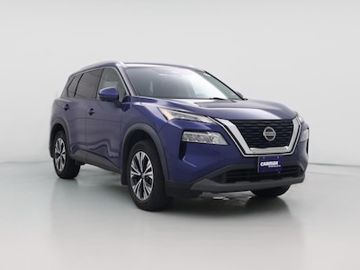 Blue 2021 Nissan Rogue SV