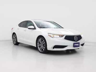 White 2020 Acura TLX Technology