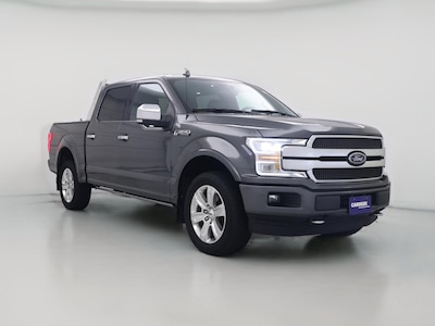 Gray 2018 Ford F150 Platinum