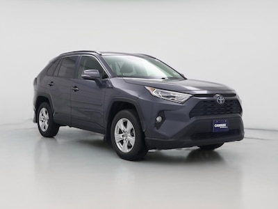 Gray 2020 Toyota RAV4 Hybrid XLE
