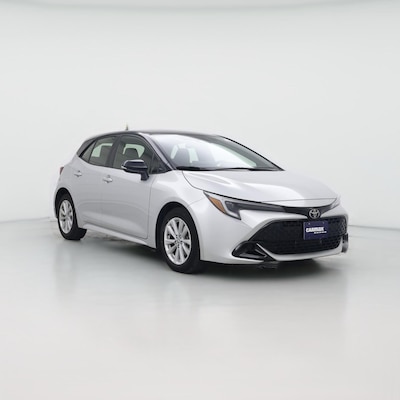 Silver 2023 Toyota Corolla Hatchback SE