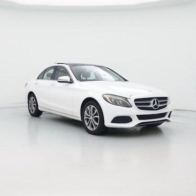White 2016 Mercedes-Benz C300