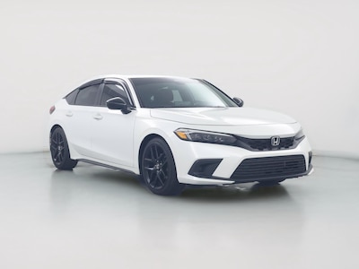 White 2023 Honda Civic Sport
