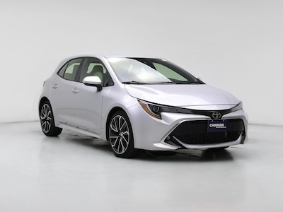 Silver 2021 Toyota Corolla Hatchback XSE