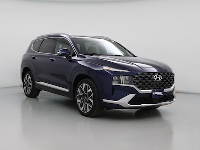 Blue 2022 Hyundai Santa Fe Calligraphy