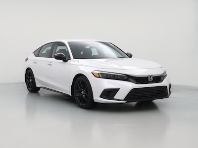 White 2023 Honda Civic Sport