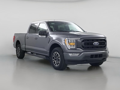 Gray 2022 Ford F150 XLT