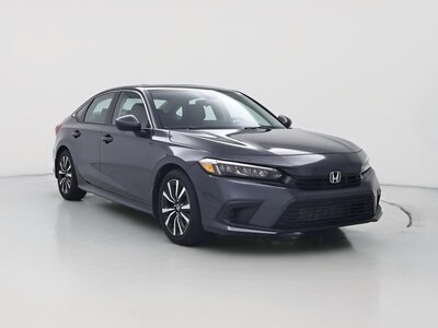 Gray 2023 Honda Civic EX