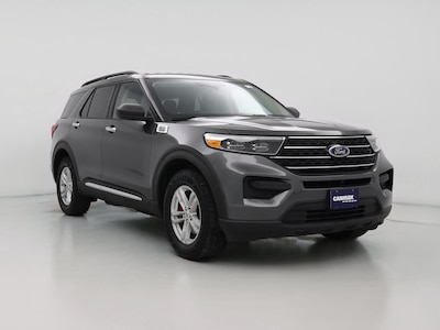 Gray 2020 Ford Explorer XLT